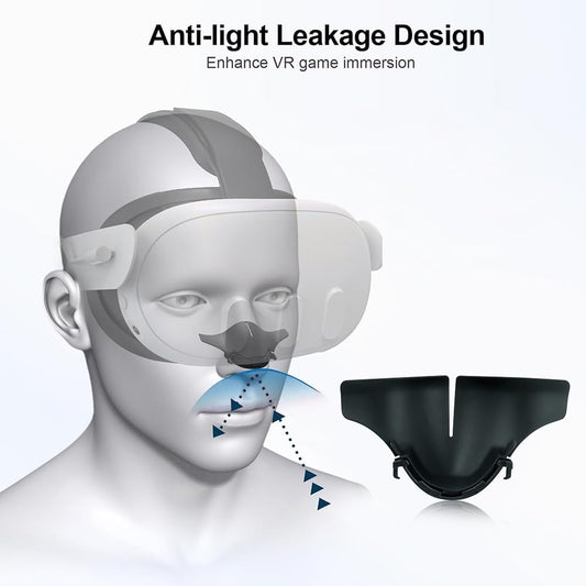 Silicone Nose Light Blocker – Meta Quest 3