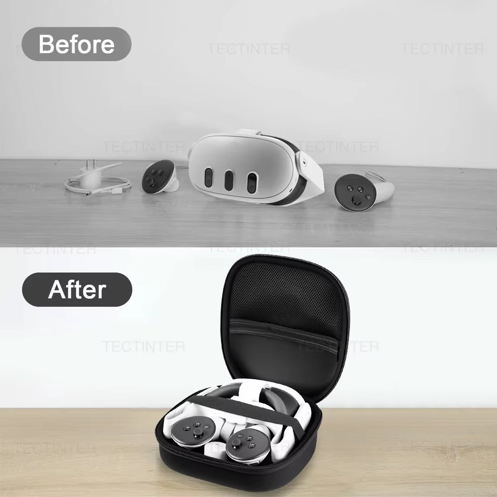 Meta Quest 3 / 3S Hard Carrying Case